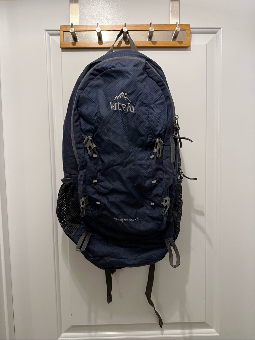 Venture Pal Navy Hiking Backpack - 40L